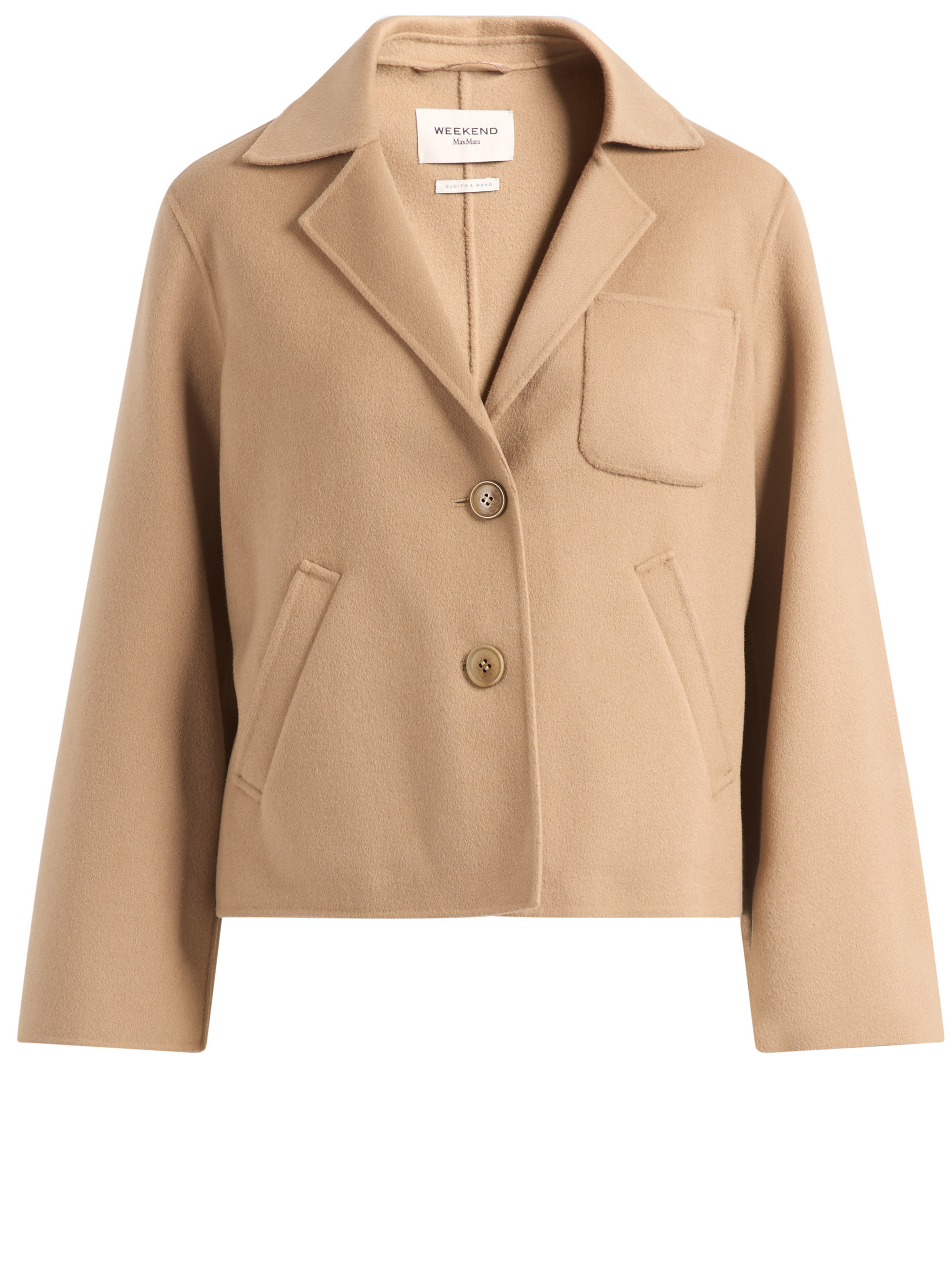 Giacca Weekend Max Mara Wkdpelota in lana beige