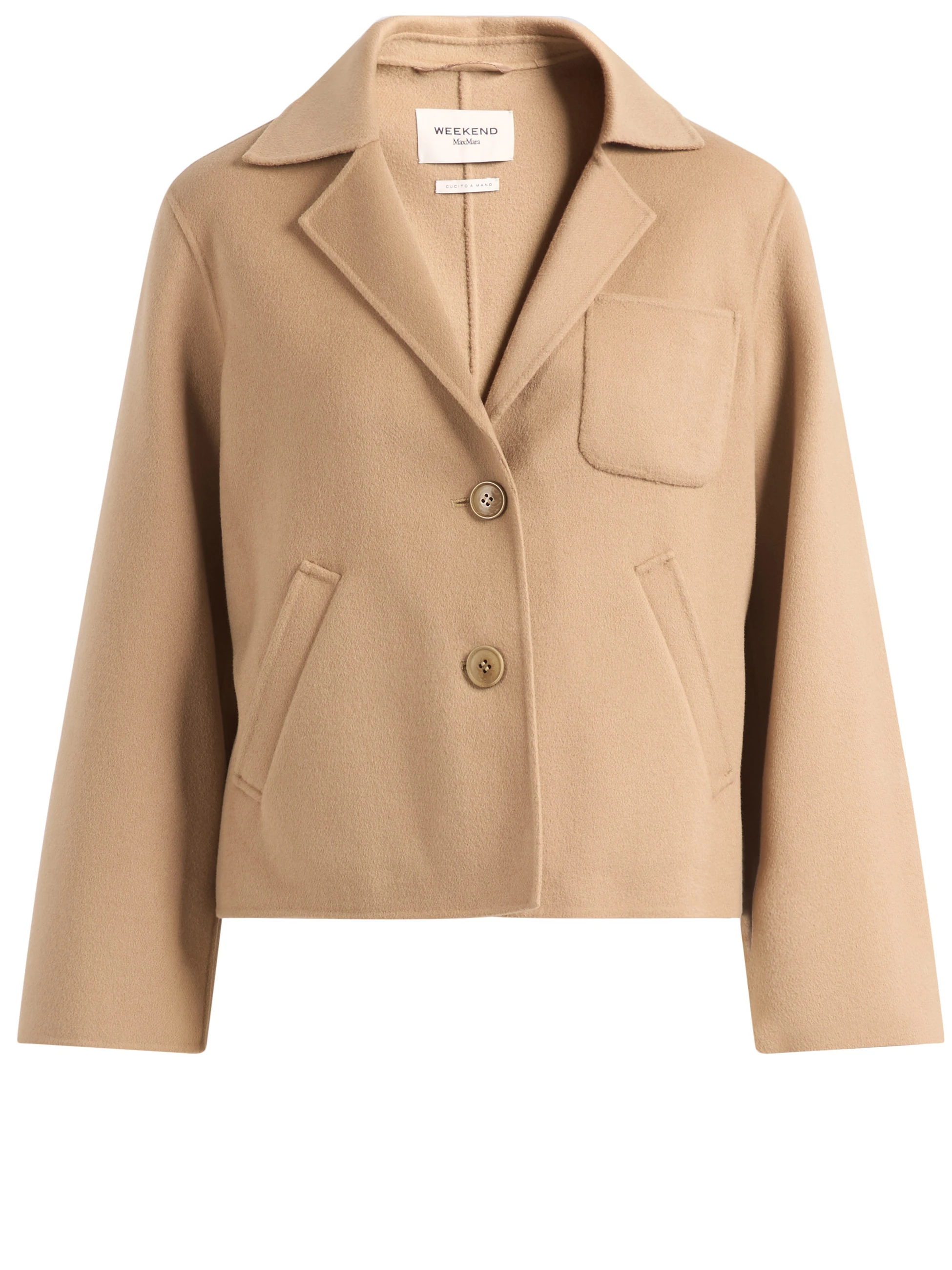 Giacca Weekend Max Mara Wkdpelota in lana beige