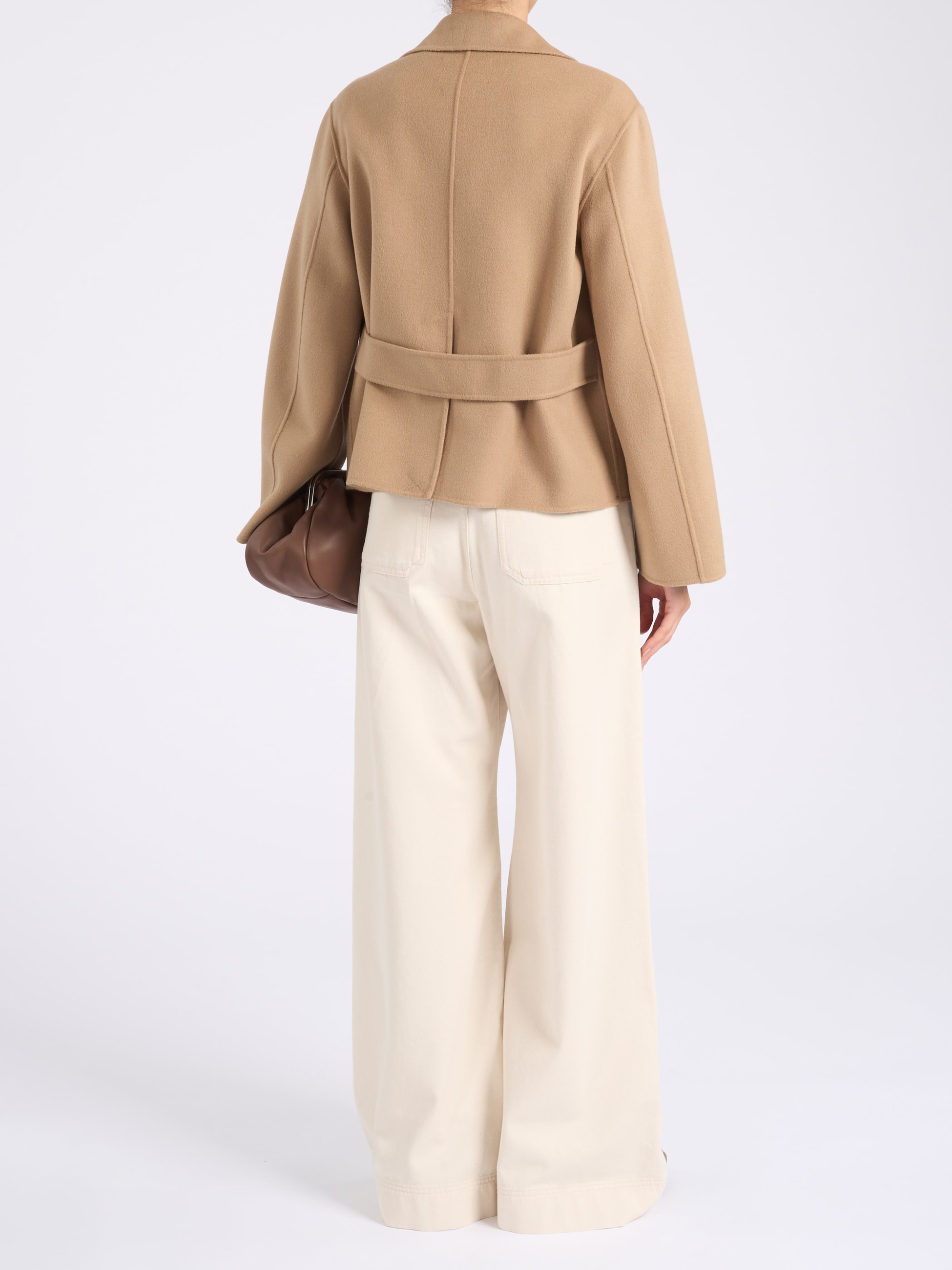 Weekend Max Mara Jacket in Beige Wool | H-Brands