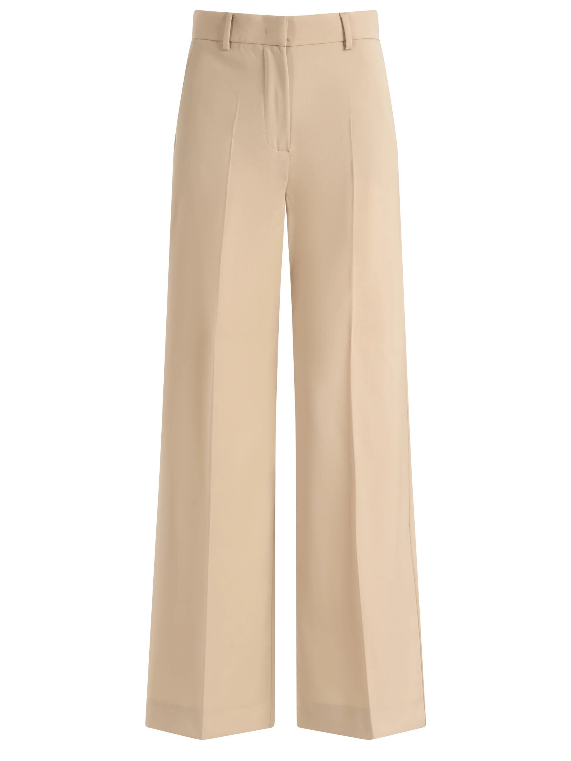 Pantalone Weekend Max Mara Wkdvisivo in lana beige