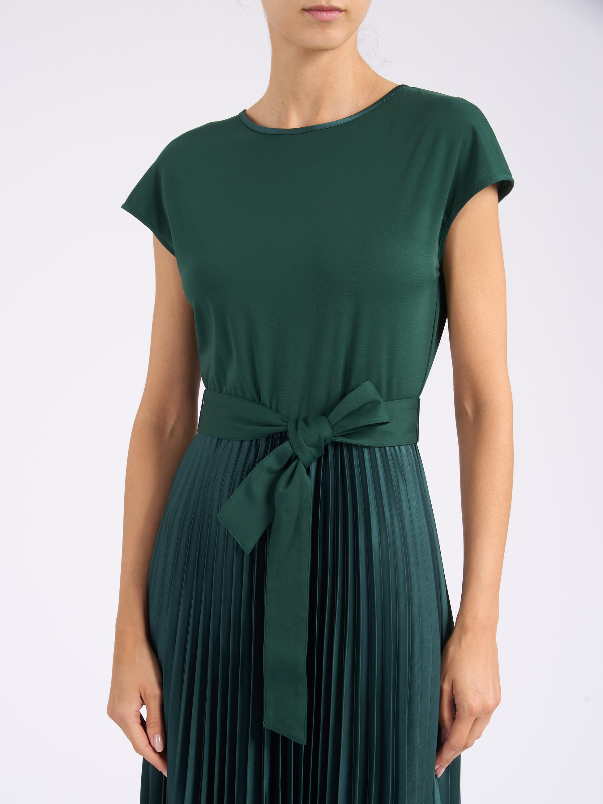 Weekend Max Mara Dress in green jersey | H-Brands
