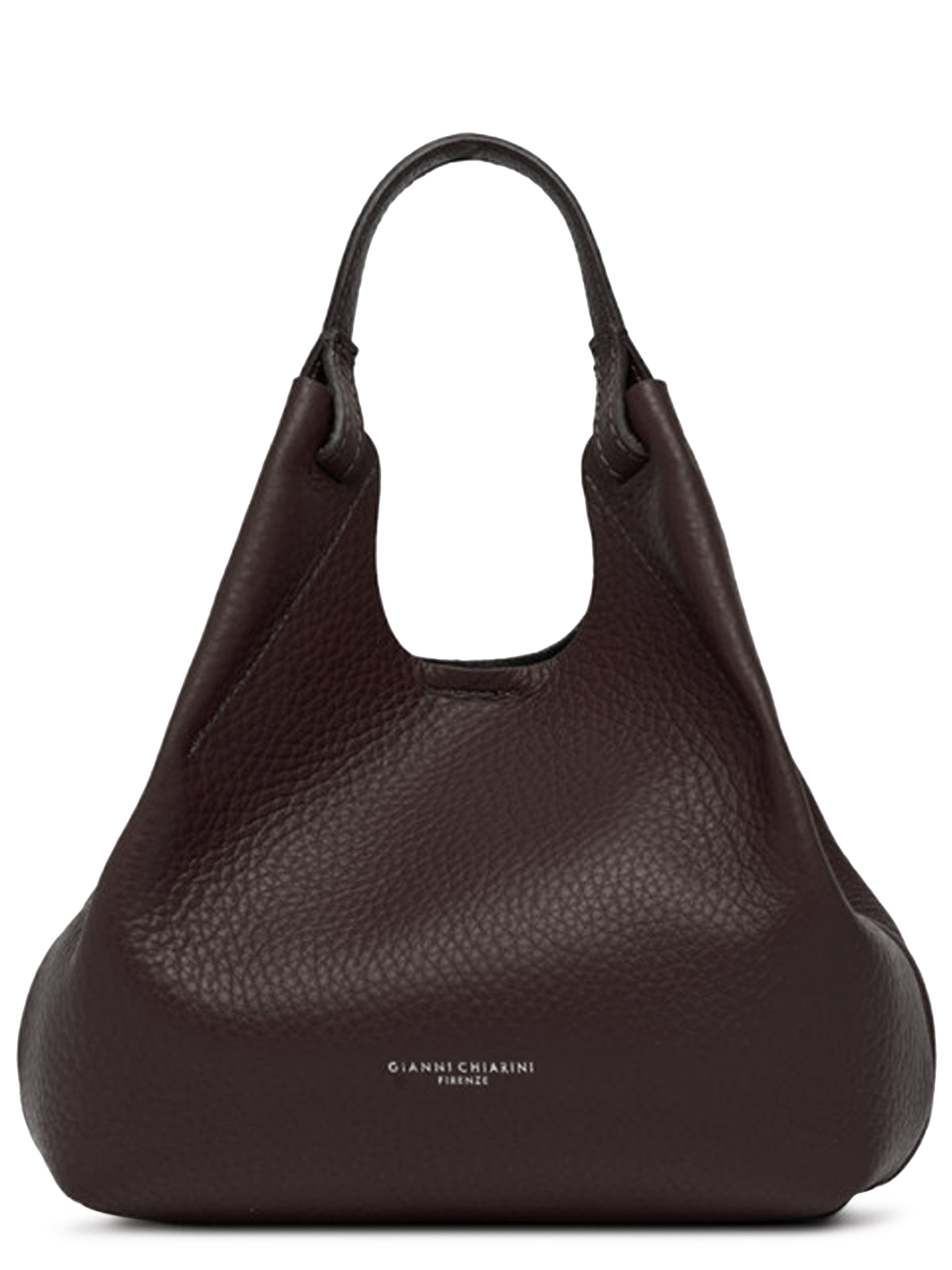 Borsa Gianni Chiarini Dua Media in pelle color espresso