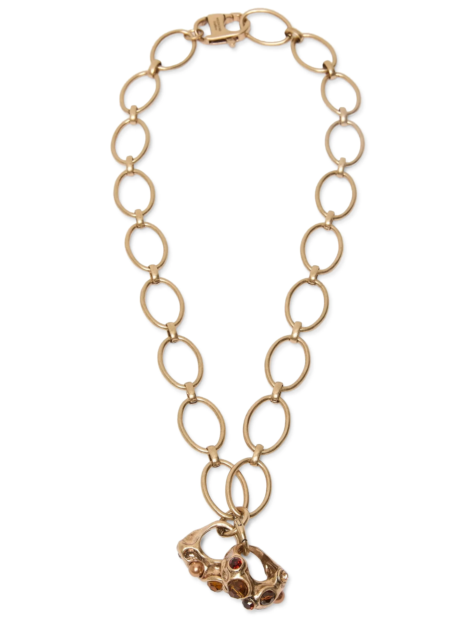 Collana Weekend Max Mara Wkabermuda in metallo oro