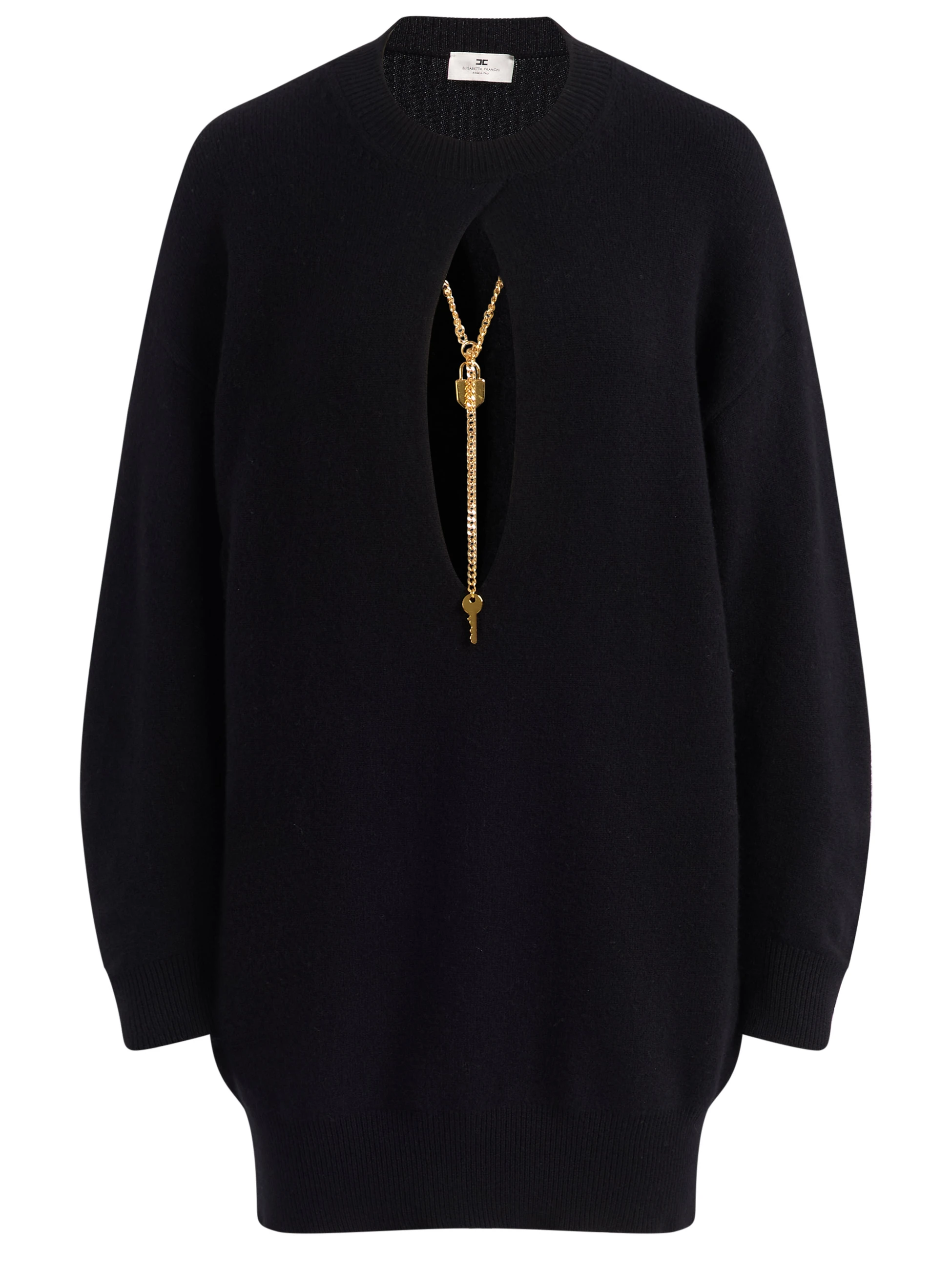 abito di maglia nero 1