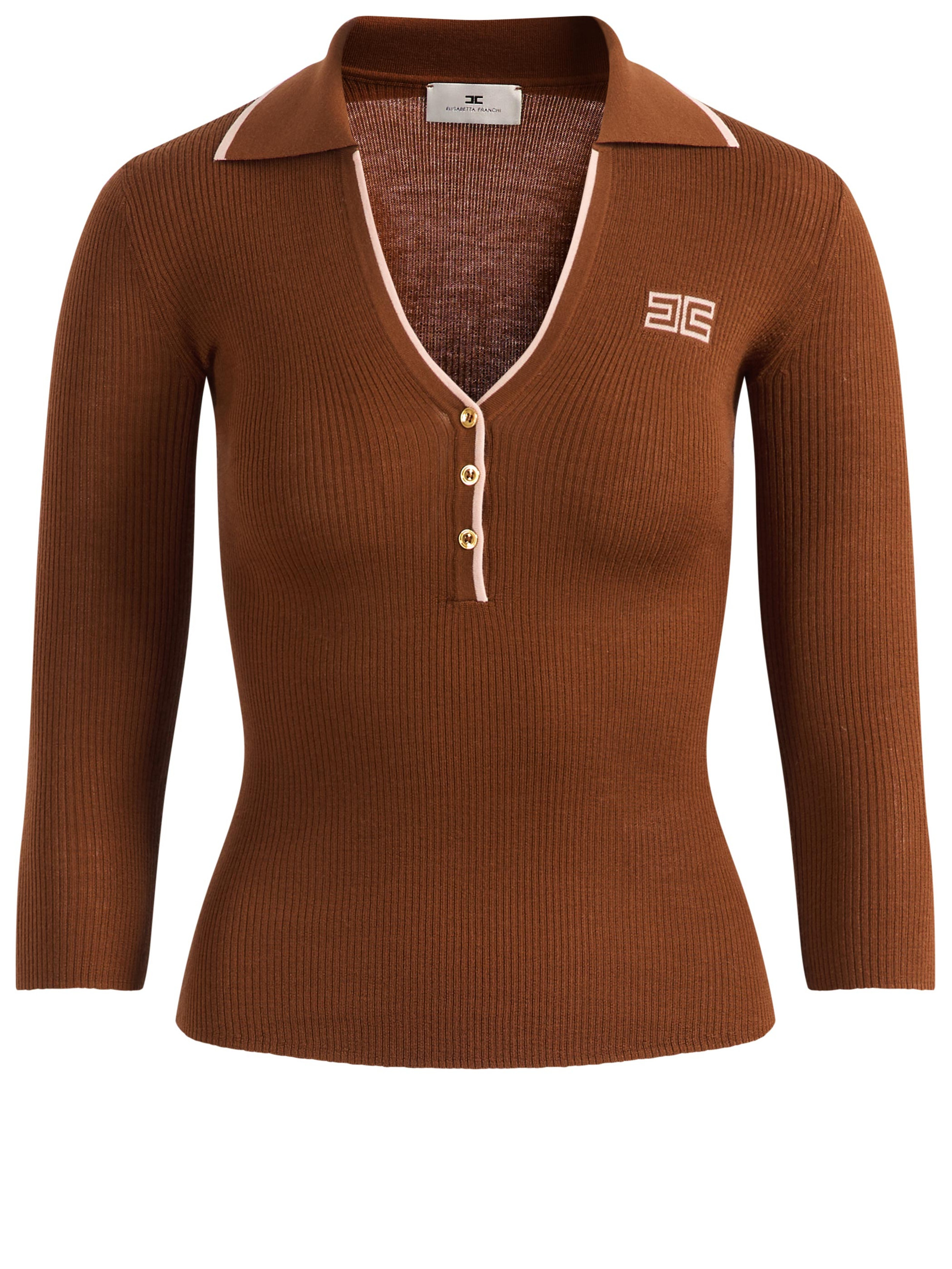maglia tricot sigaro nude 1