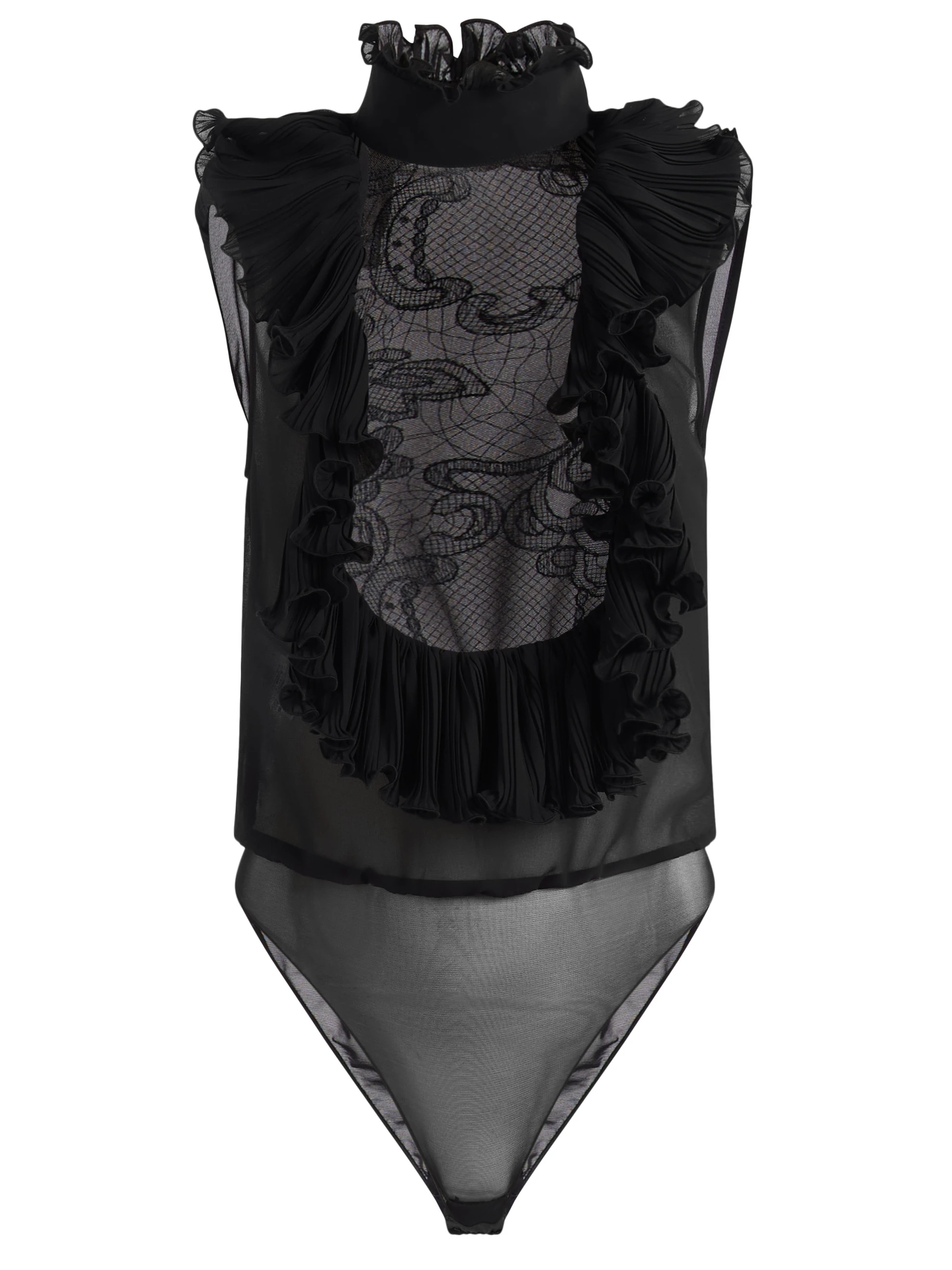 camicia a body nero 1