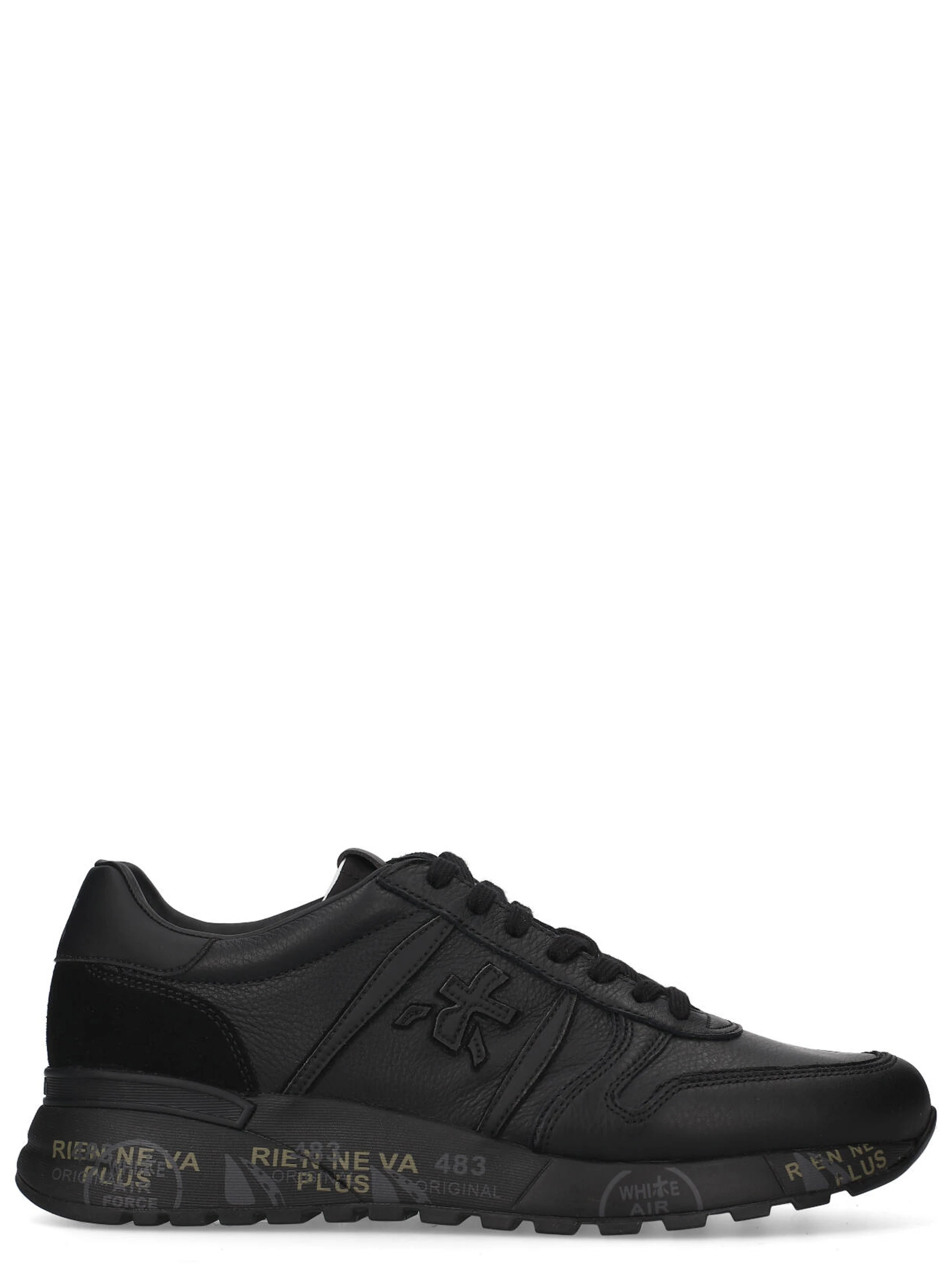 Sneakers Premiata Lander 8659 in pelle nera