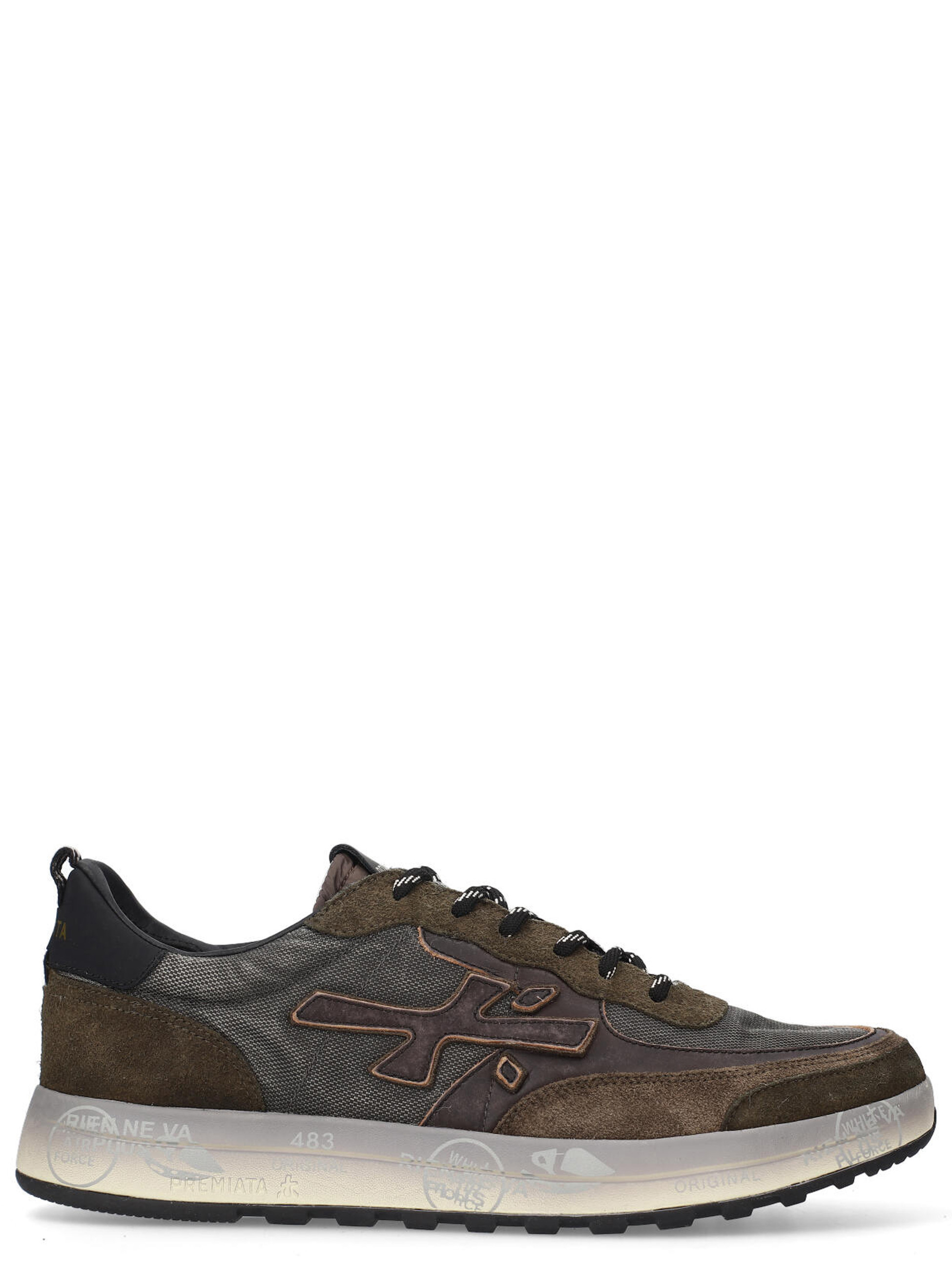 Sneakers Premiata Nous 8685 in suede verde