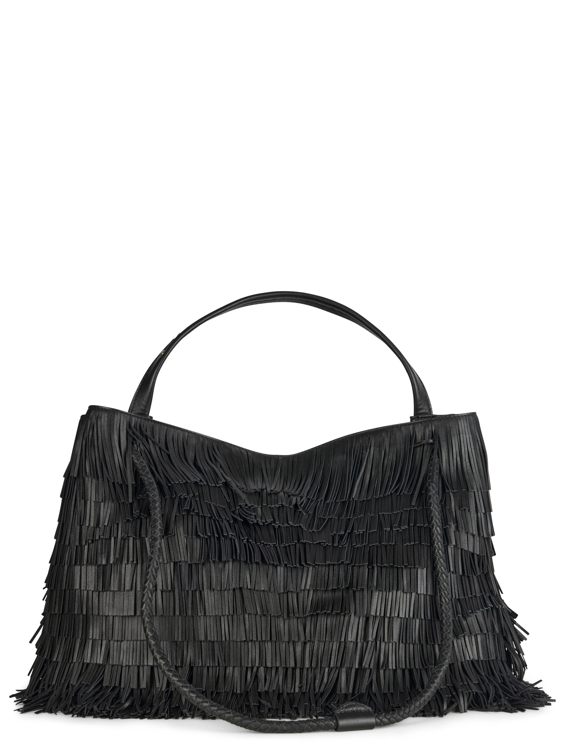Borsa Visonà Diletta in pelle nera