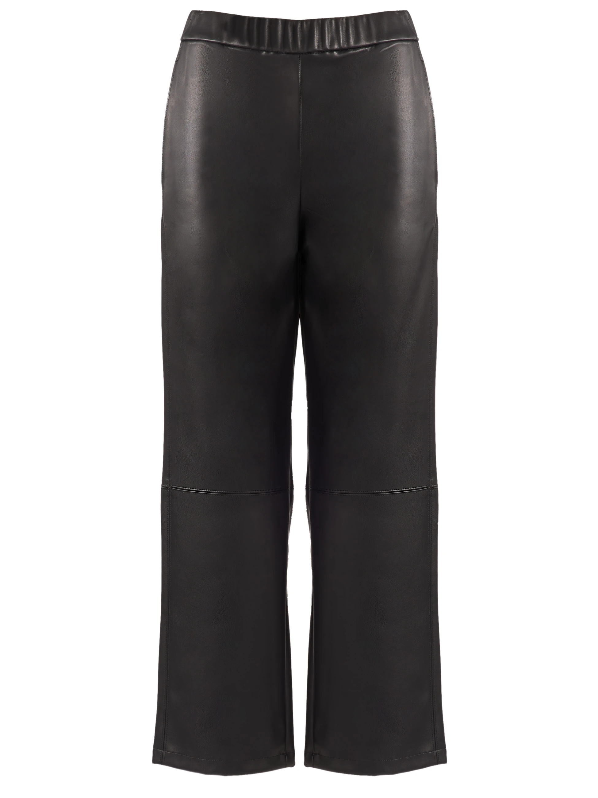Pantalone Max Mara MM Mmlode in ecopelle nero