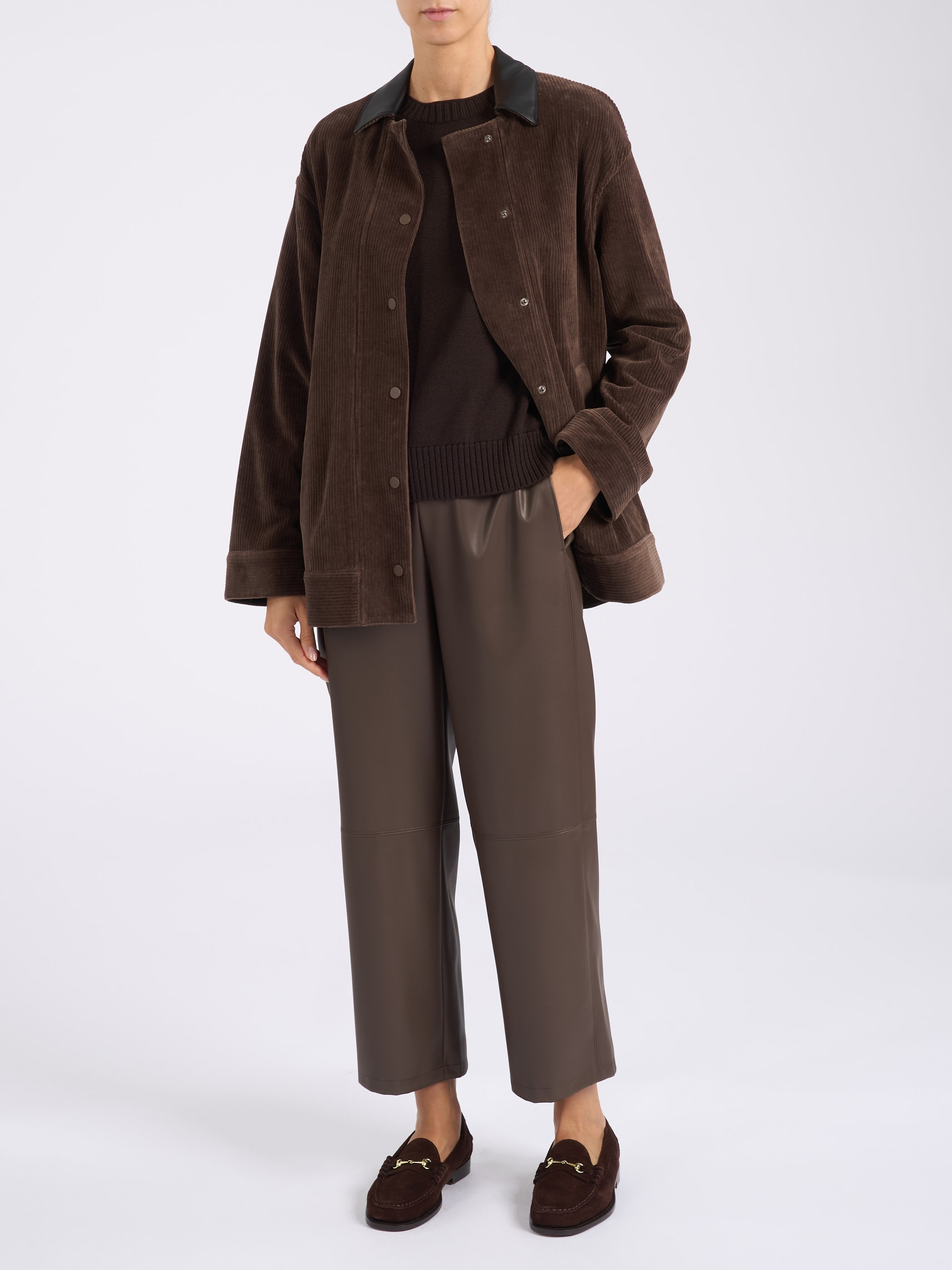 Max Mara MM Mmltimore Brown Velvet Jacket | H-Brands