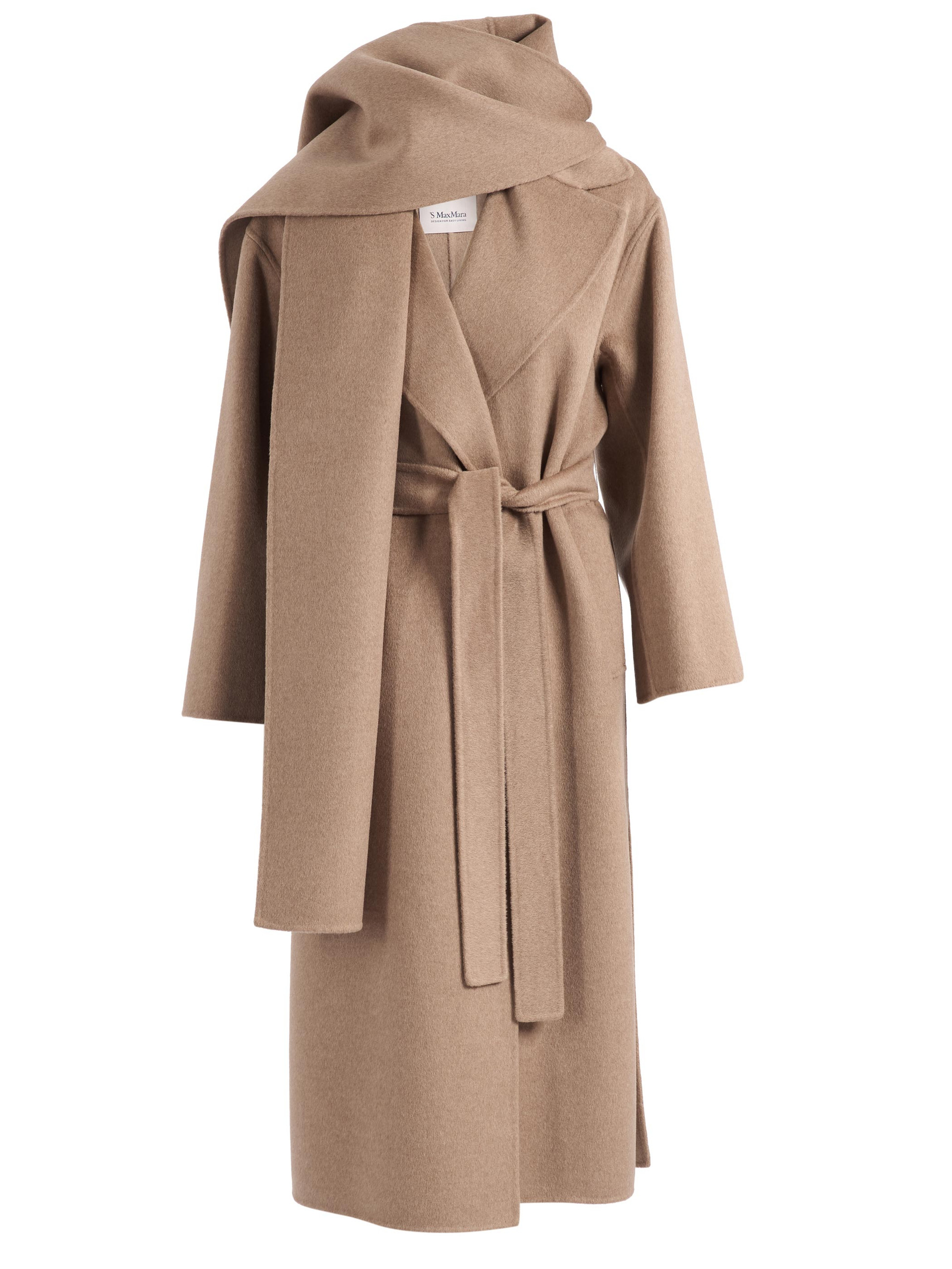 Cappotto 'S Max Mara Smmcarisma in lana argilla