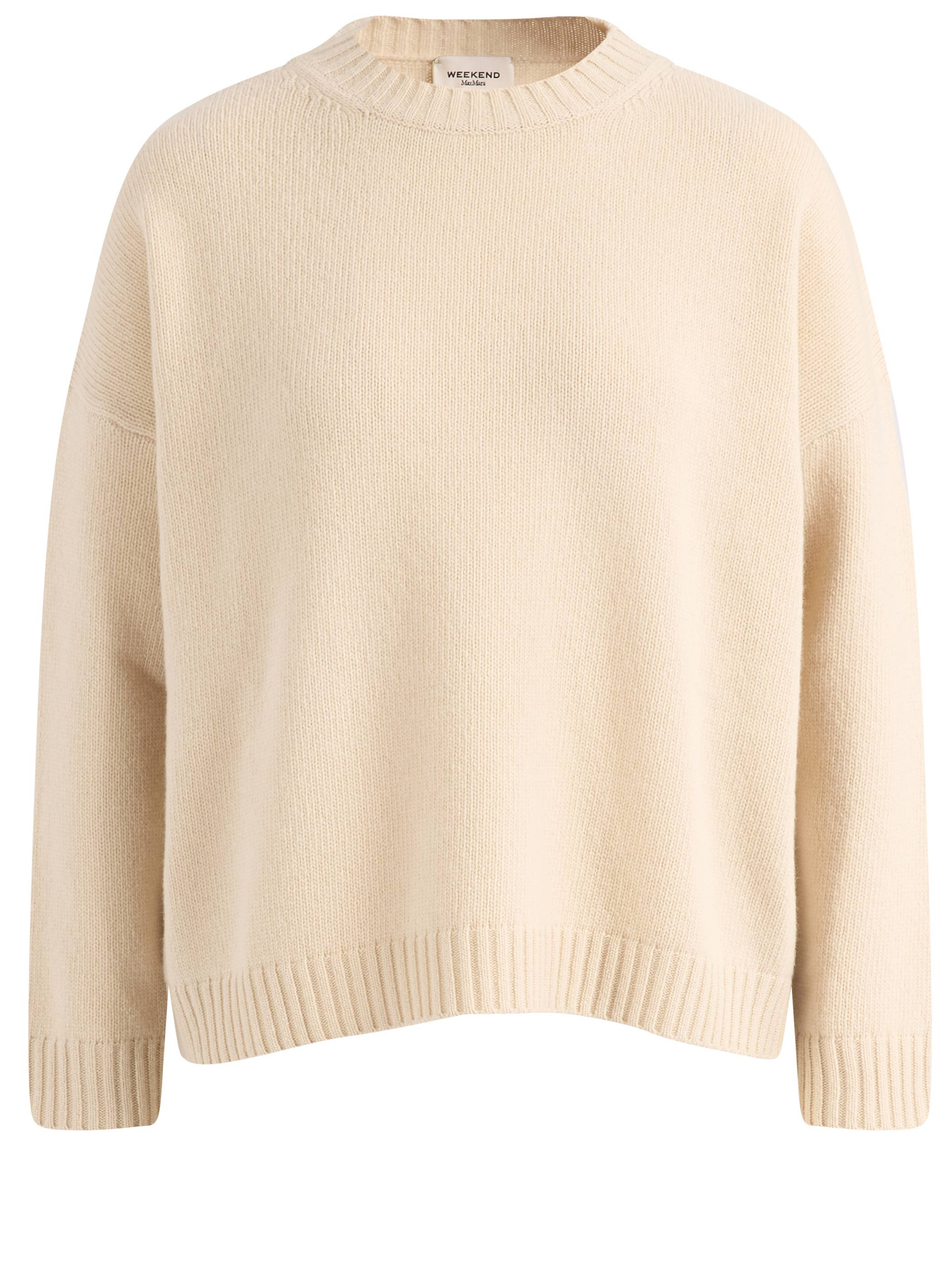Maglia Weekend Max Mara Wkdsibari in lana beige