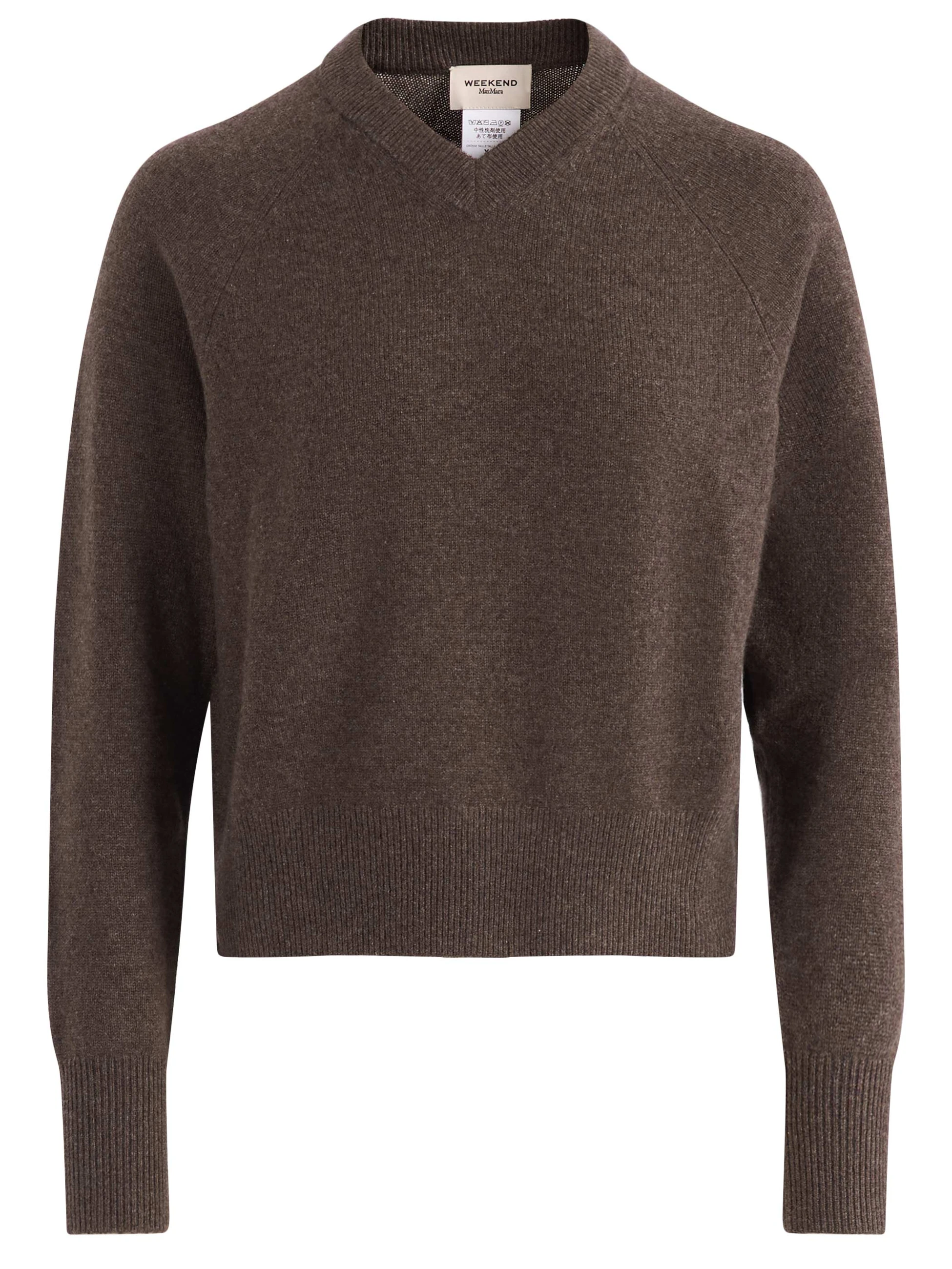 Maglia Weekend Max Mara Wkdpadre in cashmere marrone