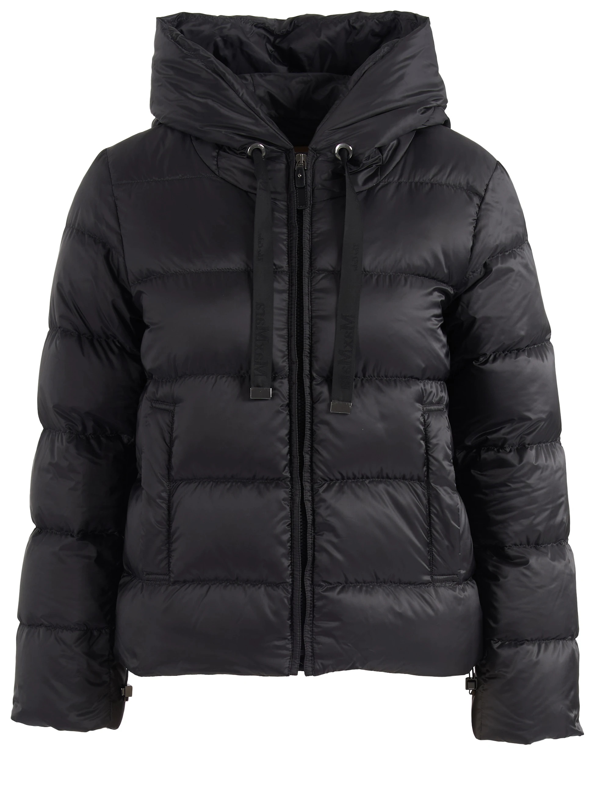 Piumino Max Mara The Cube Mtcoceano in tela antigoccia nero