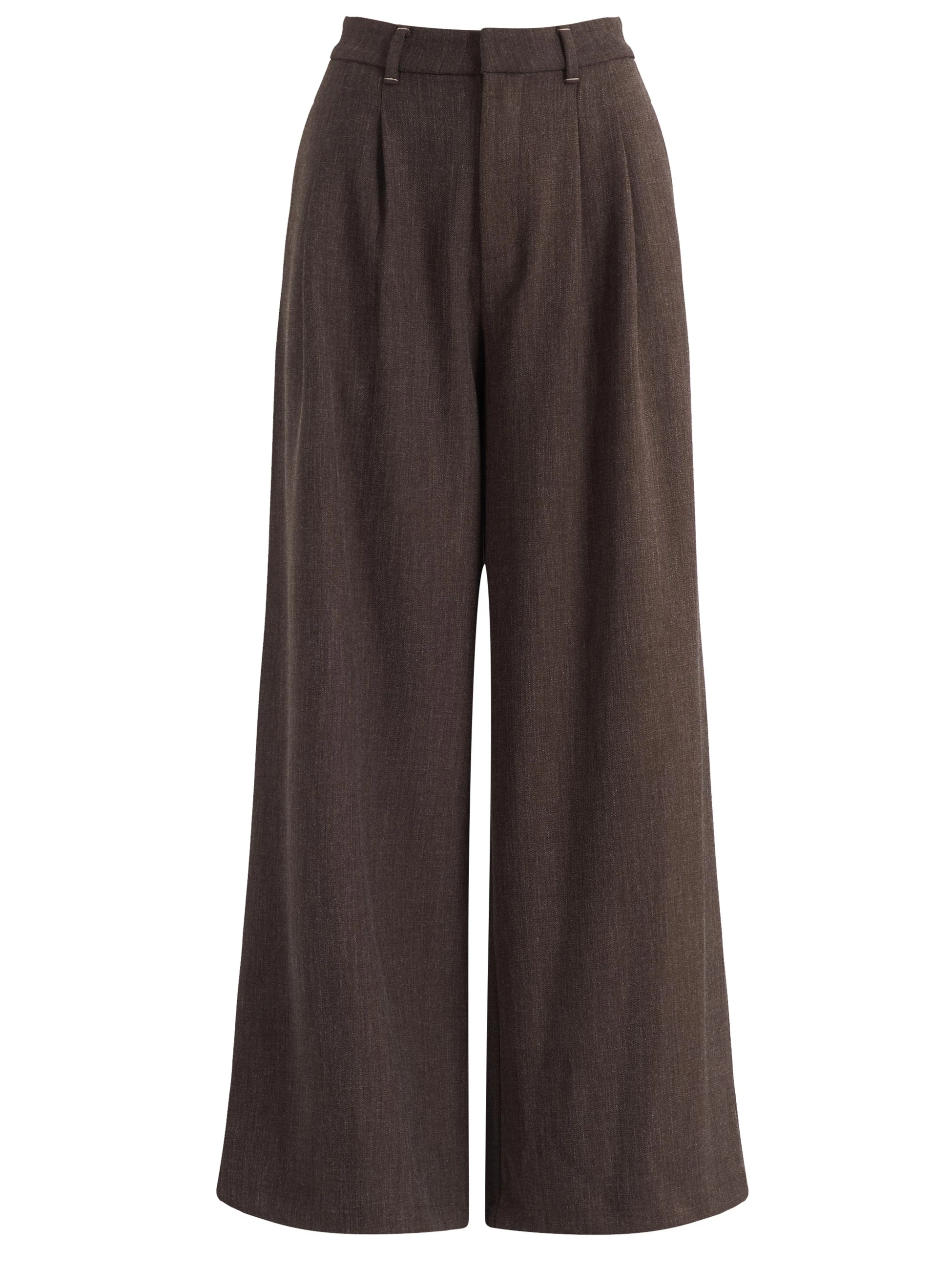 Pantalone sartoriale Eleh color marrone