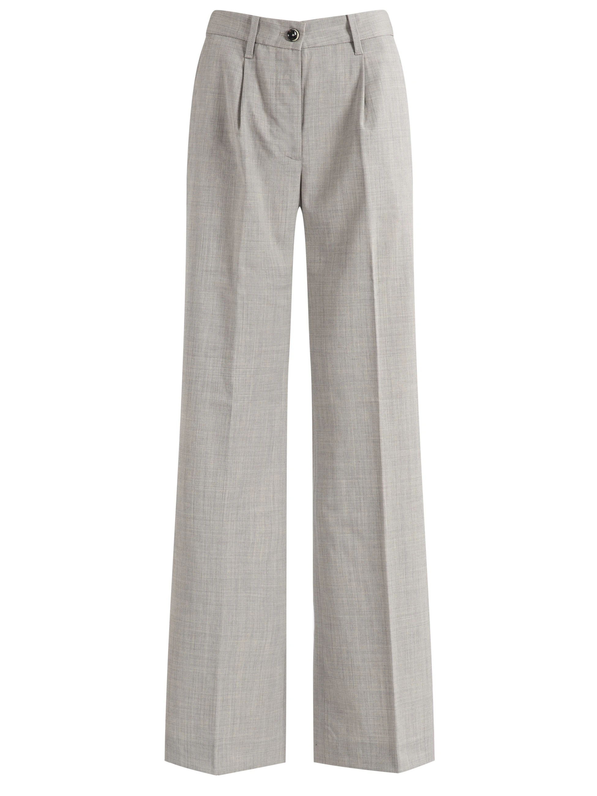 Pantaloni Nine in the Morning Blenda in lana grigio chiaro