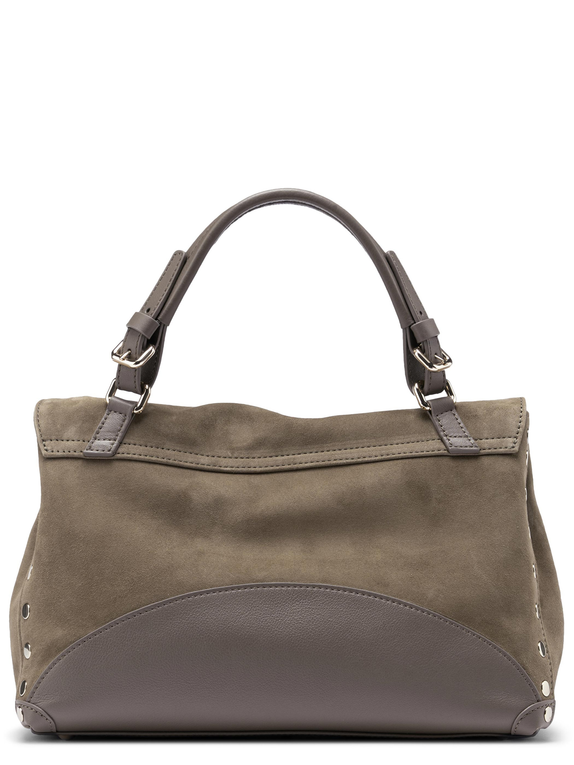 Zanellato 's Zashmere Small Postina Bag in Green Suede | H-Brands