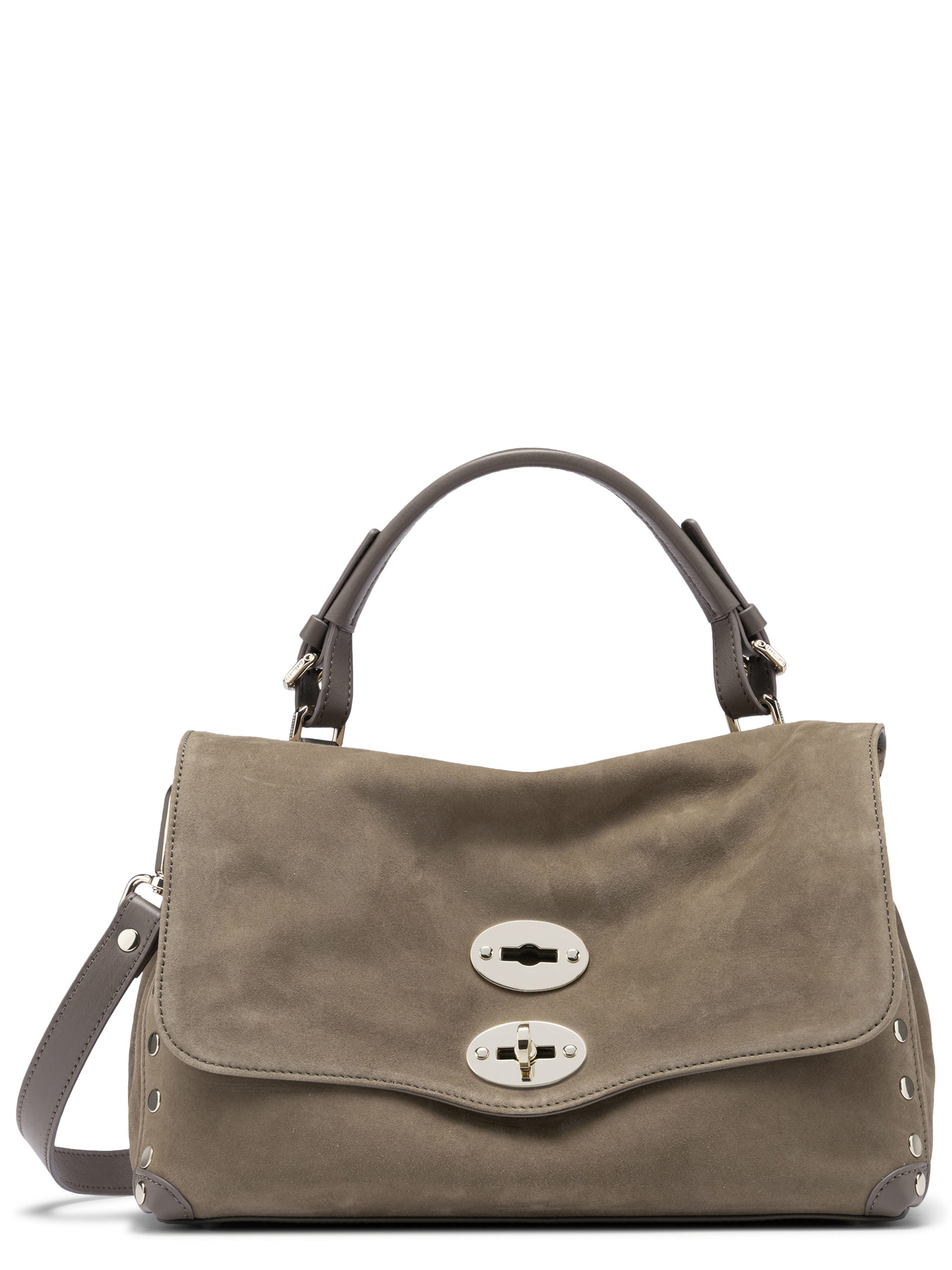 Zanellato 's Zashmere Small Postina Bag in Green Suede | H-Brands