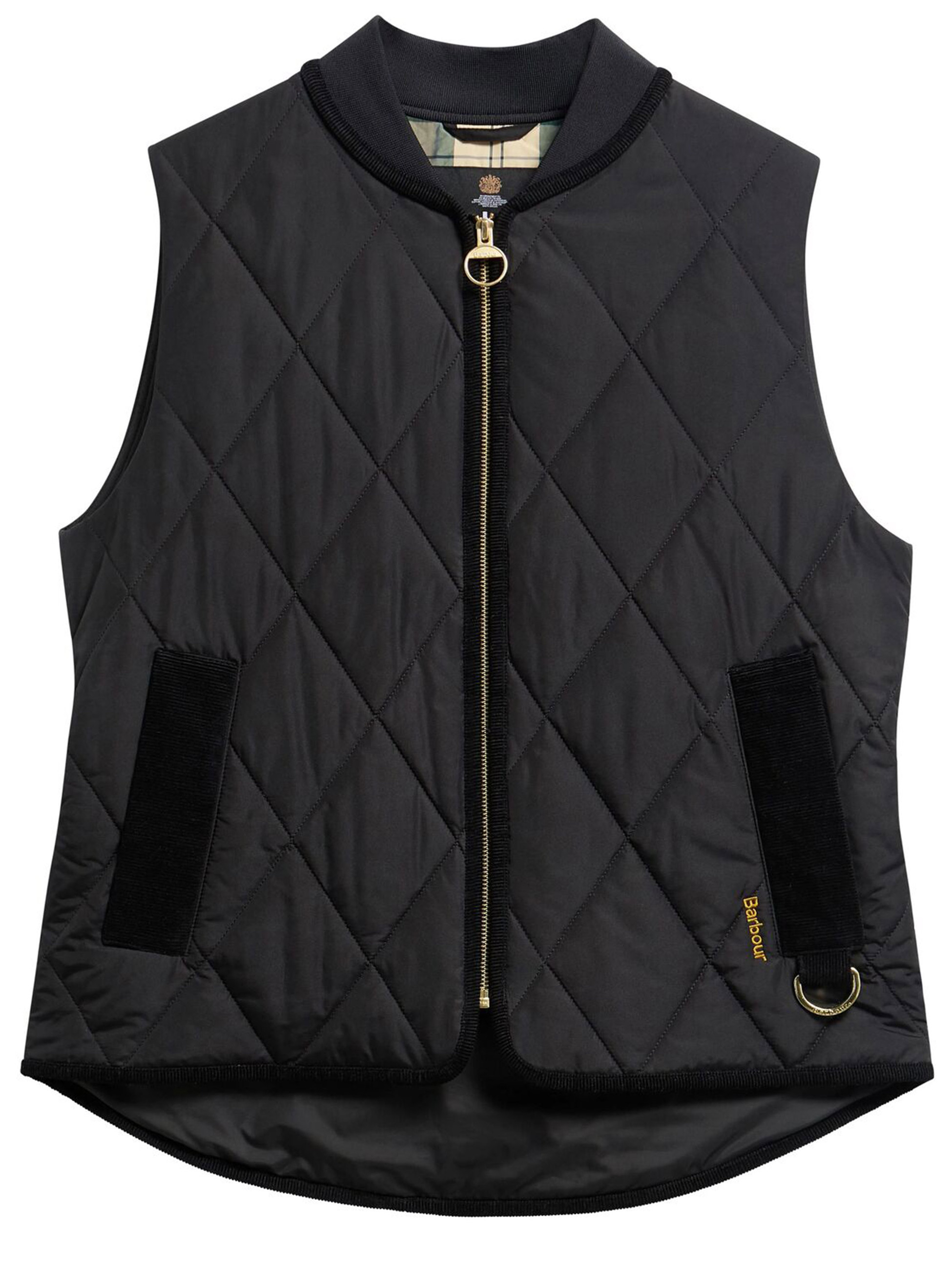 Gilet Barbour Glendyn in tessuto tecnico nero