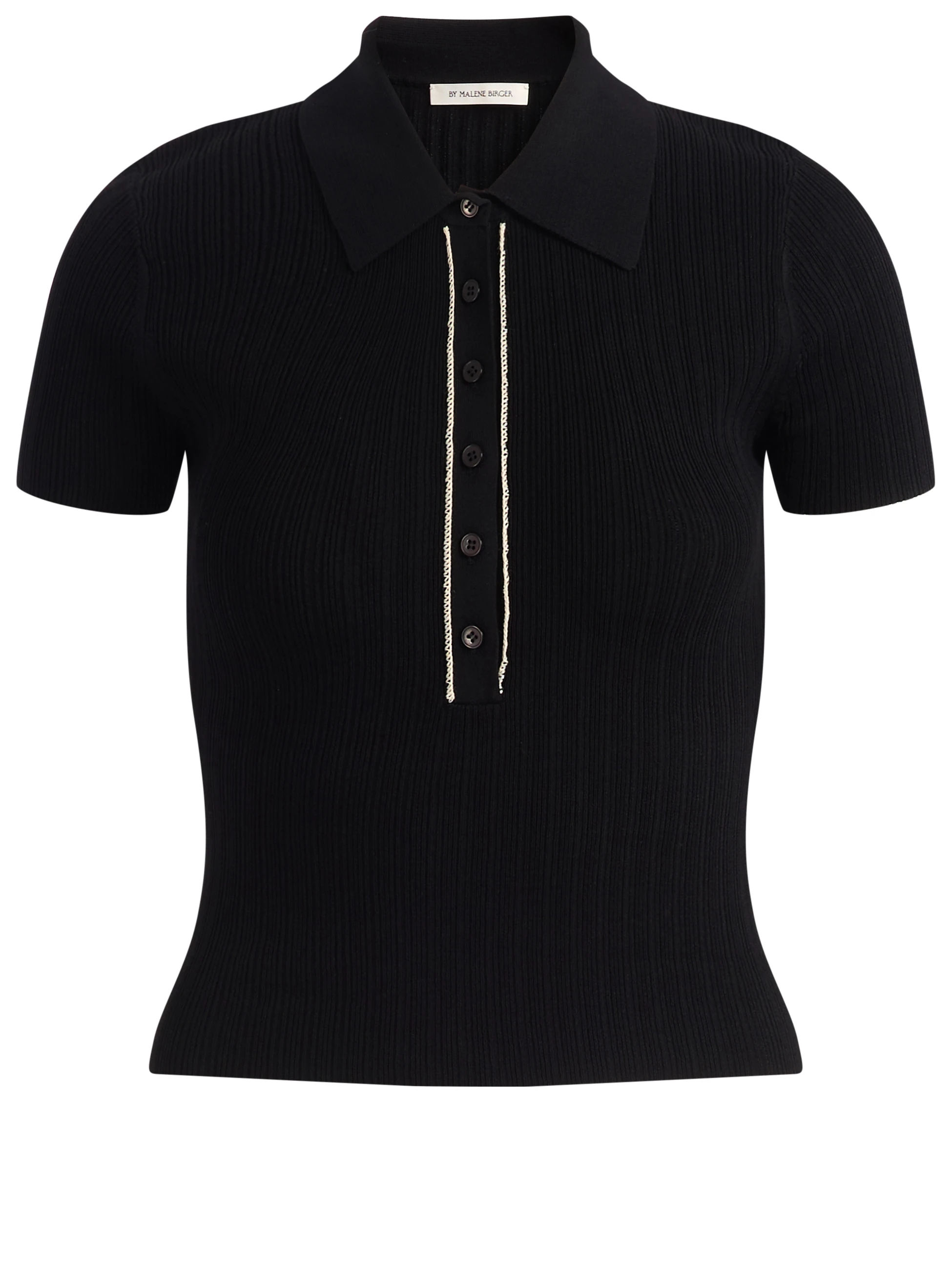 Polo By Malene Birger Benita in viscosa nera