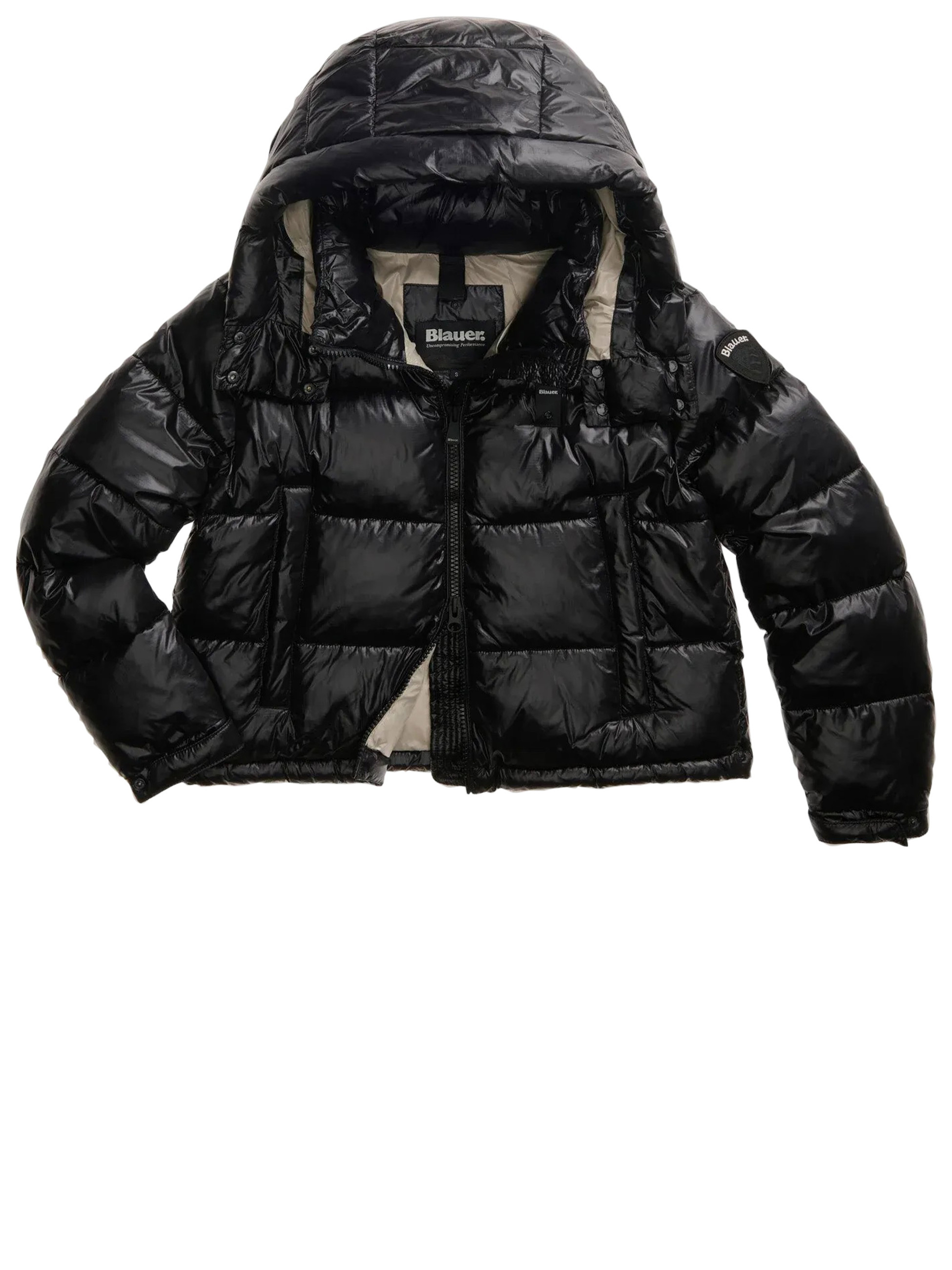 Giubbino Blauer Gloria imbottito in nylon nero