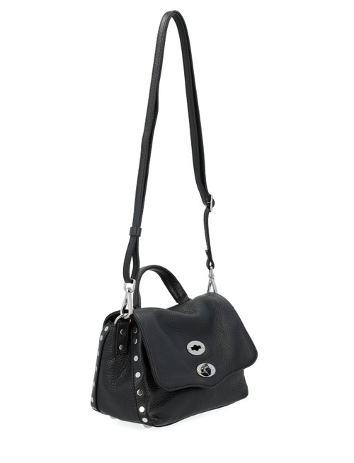 Zanellato Daily Slim Handbag in Black Embossed Leather | H-Brands