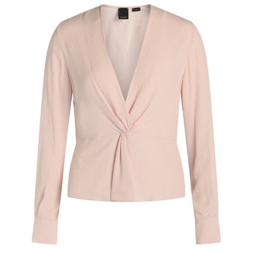 baradero pink crepe blouse 1