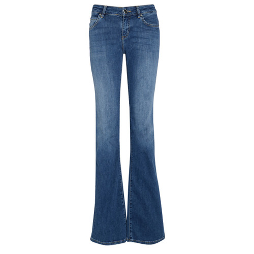 frida flare denim azul 1