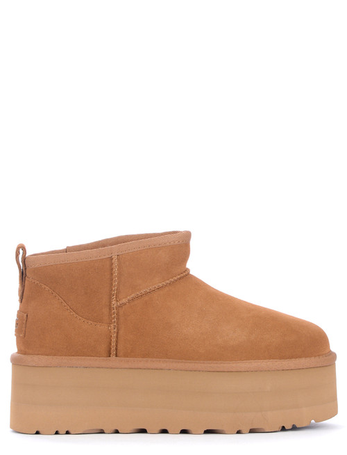 UGG New Heights Leather-colored Sabot
