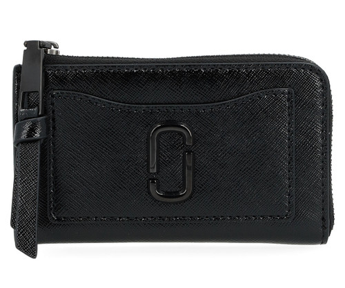 the top zipper multi wallet blk 1