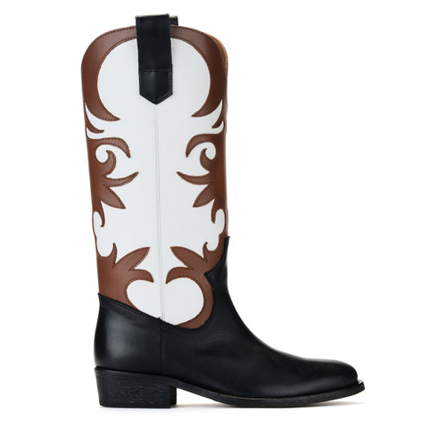 texano cowboy noir/blanc 1