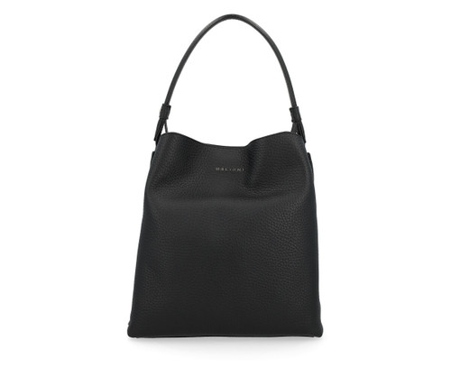 borsa in pelle soft nero 1