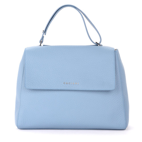 medium sveva w/strap light blue 1