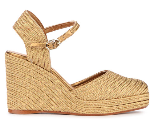 Espadrilles Castañer Carolyn gold