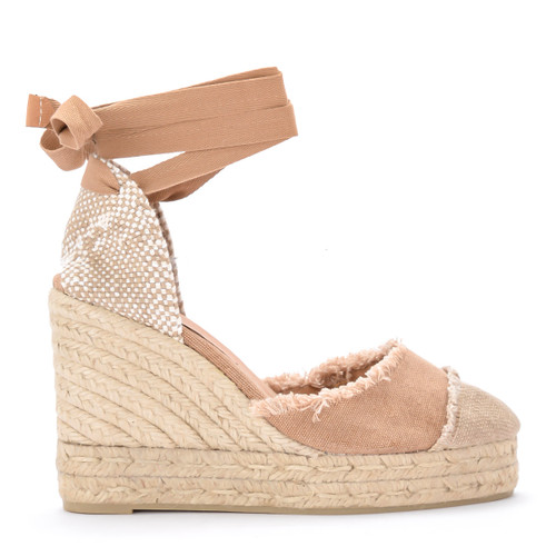 burnt ankle lace wedge 1
