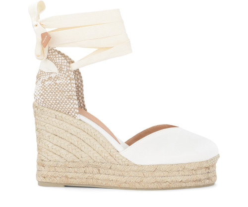 ivory ankle lace wedge 1