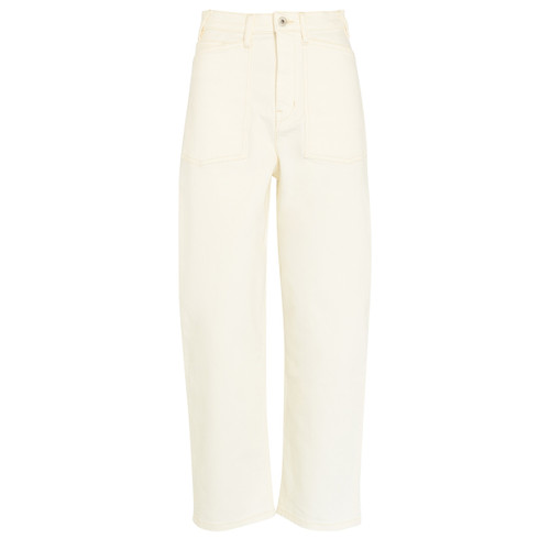 pantalon en jean blanc 1