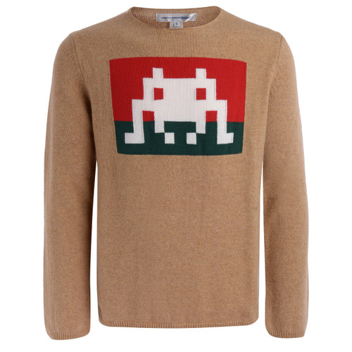 mens sweater knit  camel 1