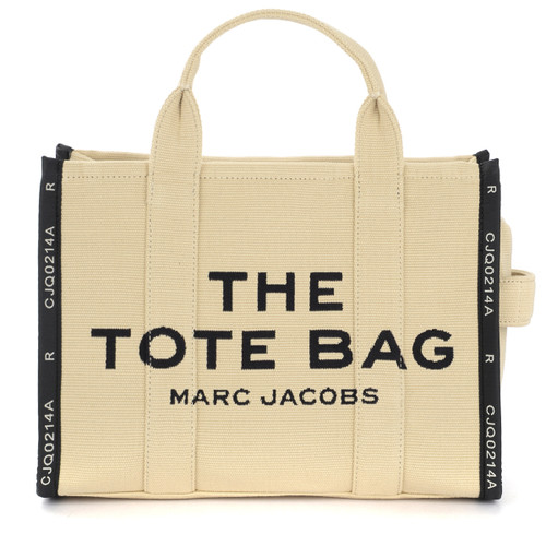 The Marc Jacobs The Jacquard Medium Tote Bag sand color