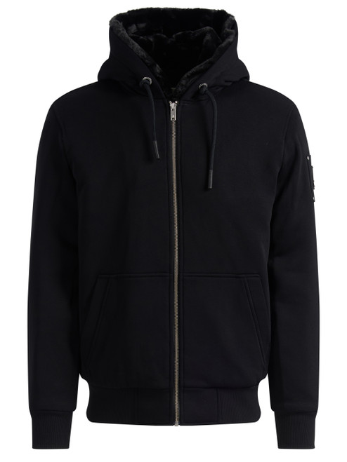 Felpa con cappuccio Moose Knuckles Classic Bunny 3 nera Felpa con cappuccio Moose Knuckles Classic Bunny 3 nera