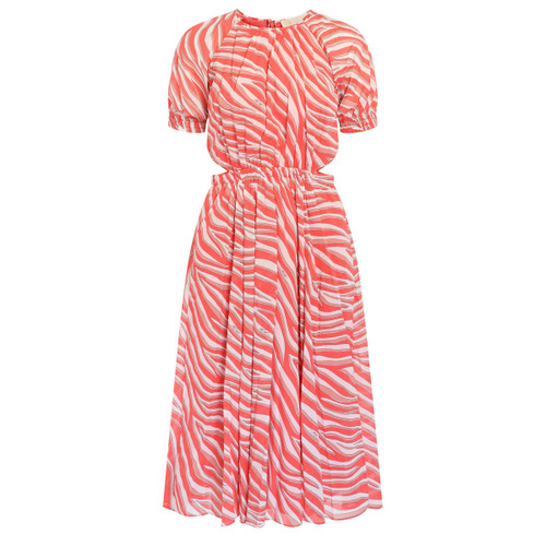 mini dress zebra geranium 1