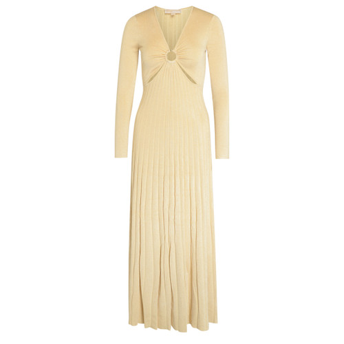 Maxikleid O-Ring gold 1