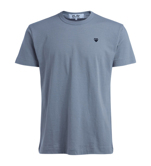 tshirt grigio cuore nero 1