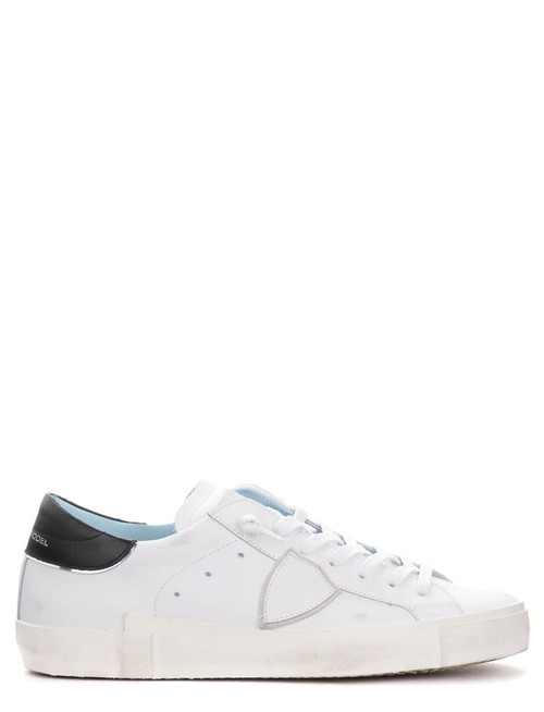 Sneaker da donna Philippe Model Paris X in pelle bianca