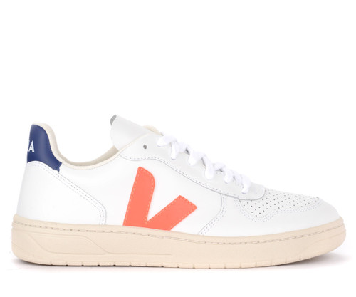 sneakers bianco arancio cobalt 1