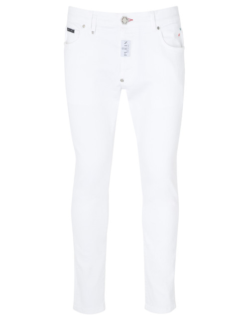 Jeans Skinny Philipp Plein bianchi
