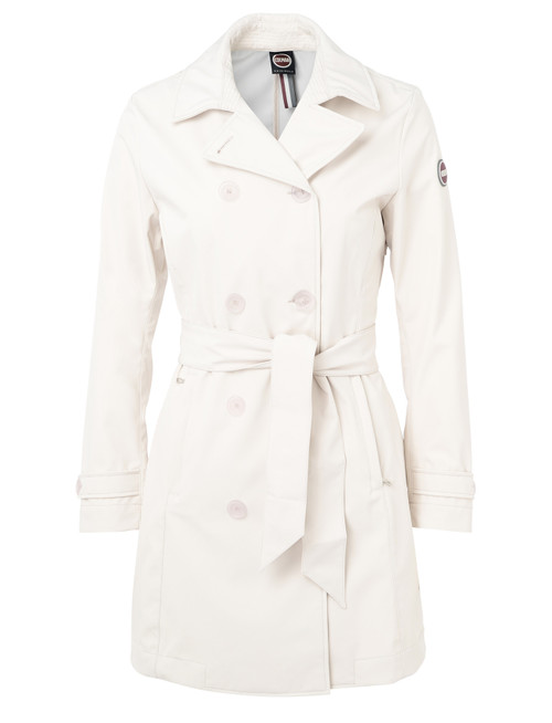 Trench Colmar in ivory softshell