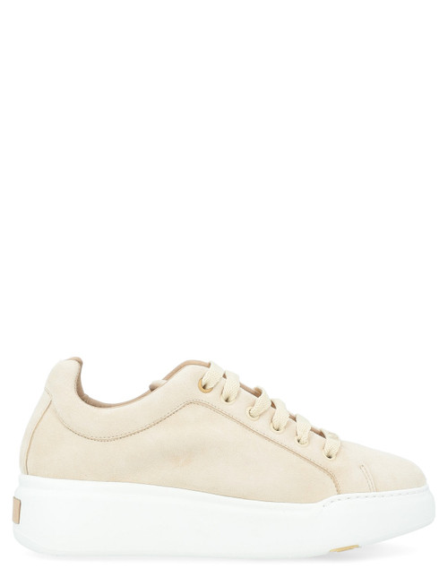 Sneaker Max Mara in beigem Wildleder