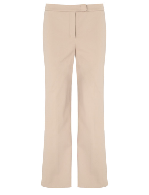 Pantalone 'S Max Mara in cotone stretch beige